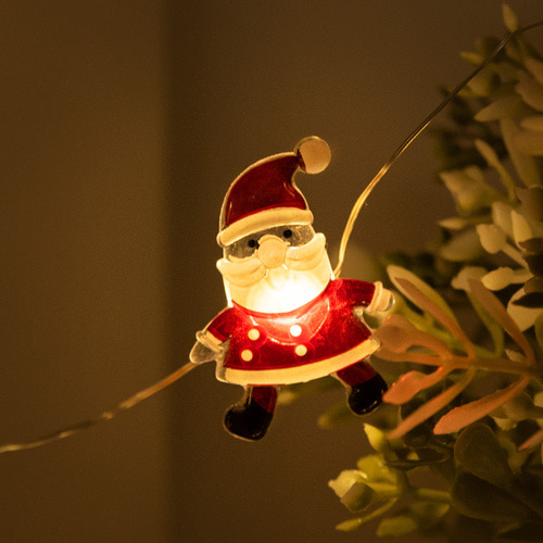 어반 LED 크리스마스 미니 산타 와이어 무드등